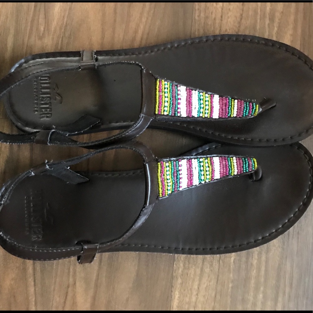 Hollister Beaded Sandals
